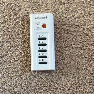 iClicker Plus Remote Control
